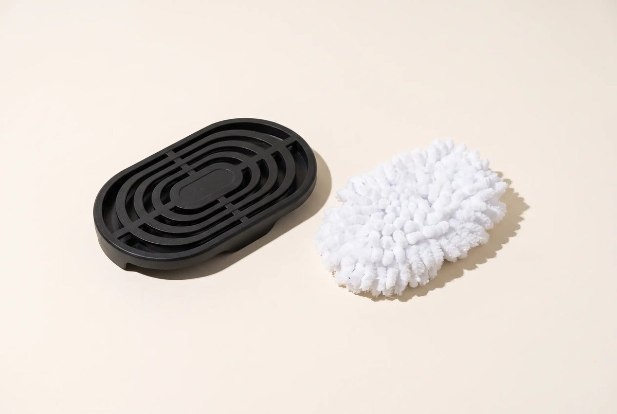 Flat steamer + fabric cover